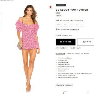 Be About You Romper C/MEO